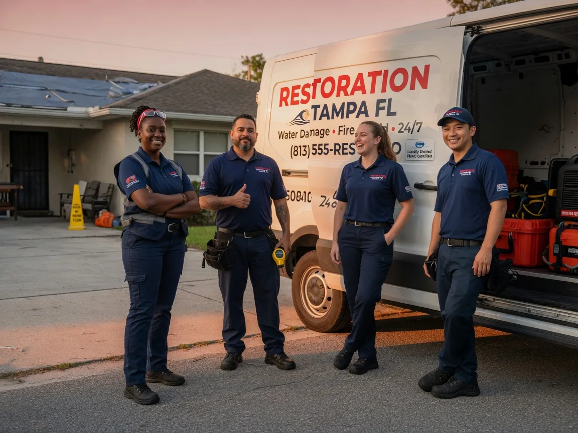 Water Damage Restoration company in Mapleton, KS